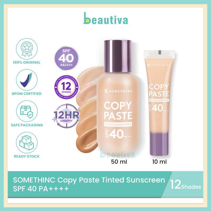 Promo Somethinc Copy Paste Tinted Sunscreen Spf 40 Pa++++ - Skin Tint ...