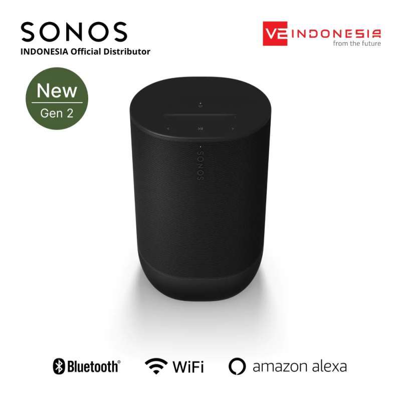 Smart Speaker Wifi Sonos One Sonos One (Gen 2) Smart Speaker With