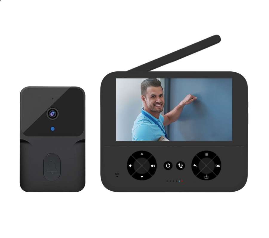 Jual Bel Interkom Layar Tanpa Kabel Door Bell Doorbell Two Way