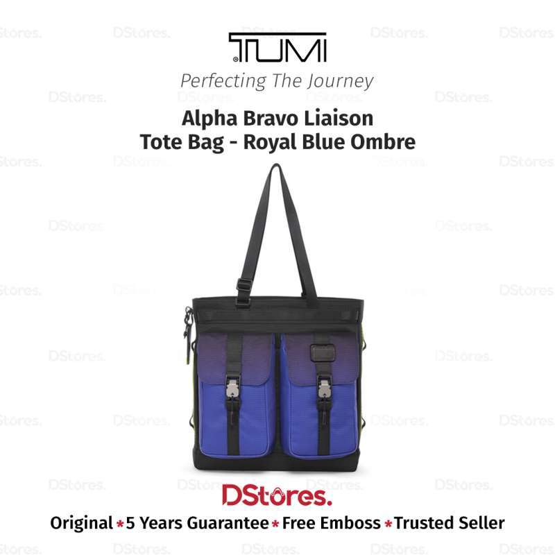 未使用】TUMI『リエイゾン』トートバック ネイビー - メルカリ