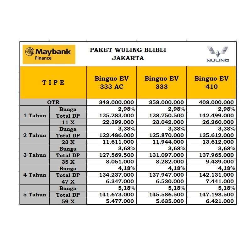 Jual Wuling Binguo Ev 333 Km Mobil [paket Bunga Khusus Jakarta] Di ...