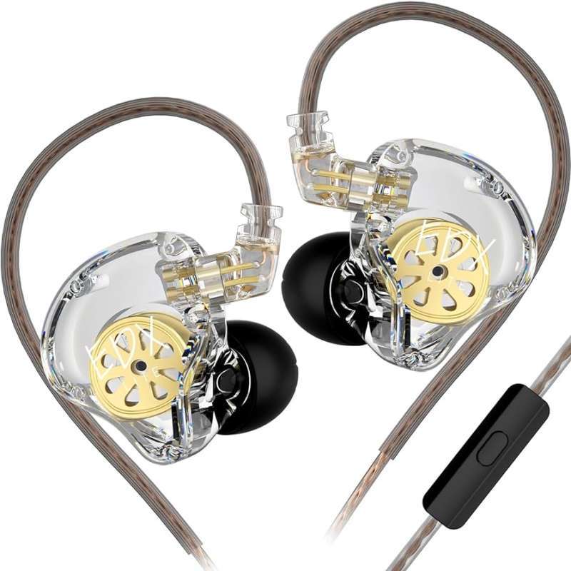 KZ EDX Lite Knowledge Zenith In Ear Earphone With Microphone
