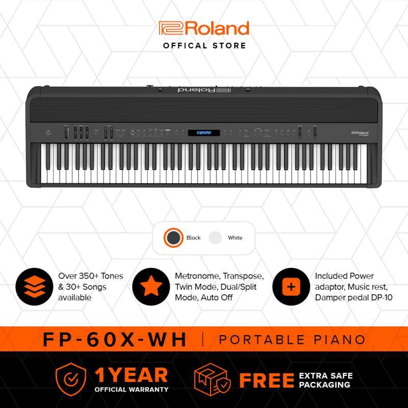 Promo Roland Fp 90x Digital Portable Piano black Diskon 20 Di Seller Roland Official Store Setu Kota Tangerang Selatan Blibli