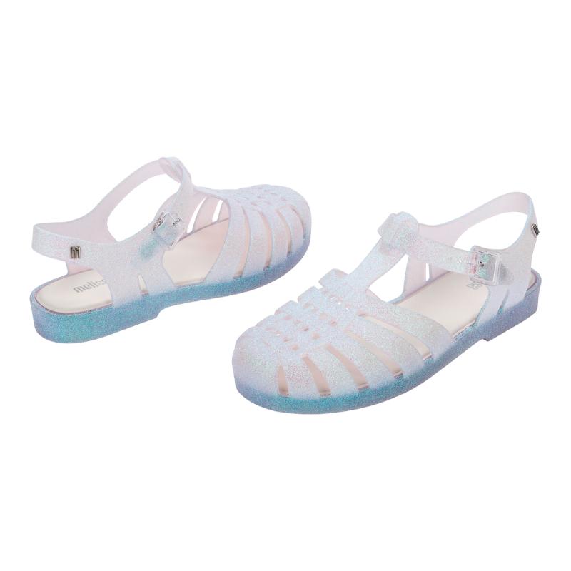 Promo Melissa Possession Glitter Ad Sandal Flat Wanita Glitter