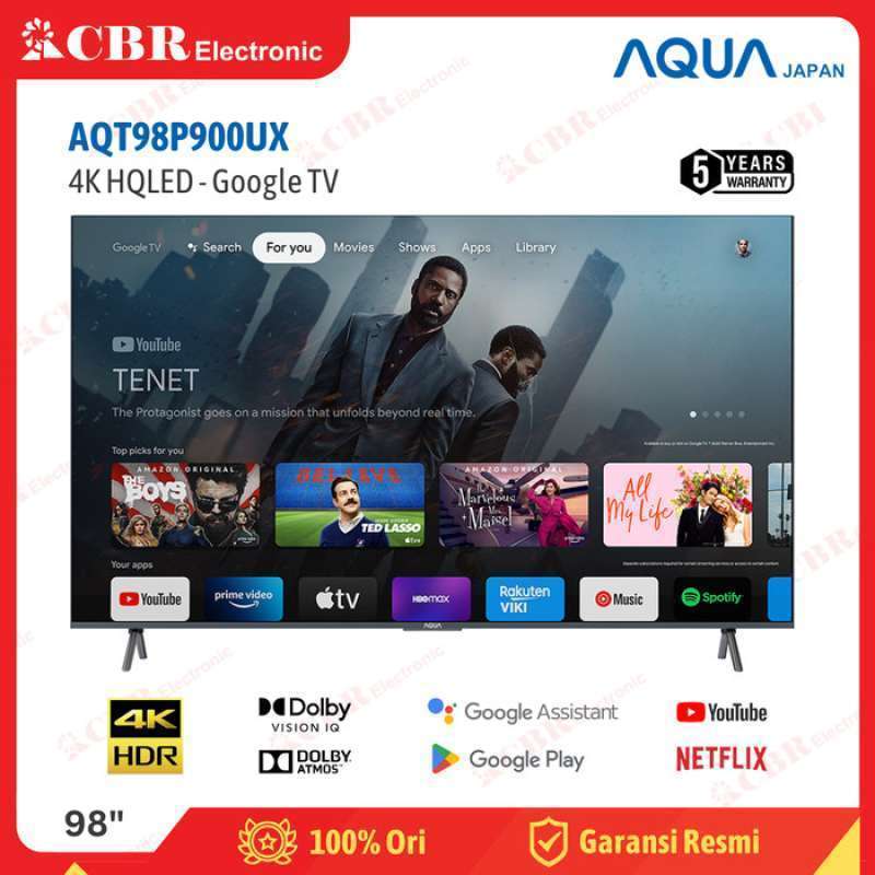 Jual Tv Aqua 98 Inch Original, Murah & Diskon Mei 2024 | Blibli