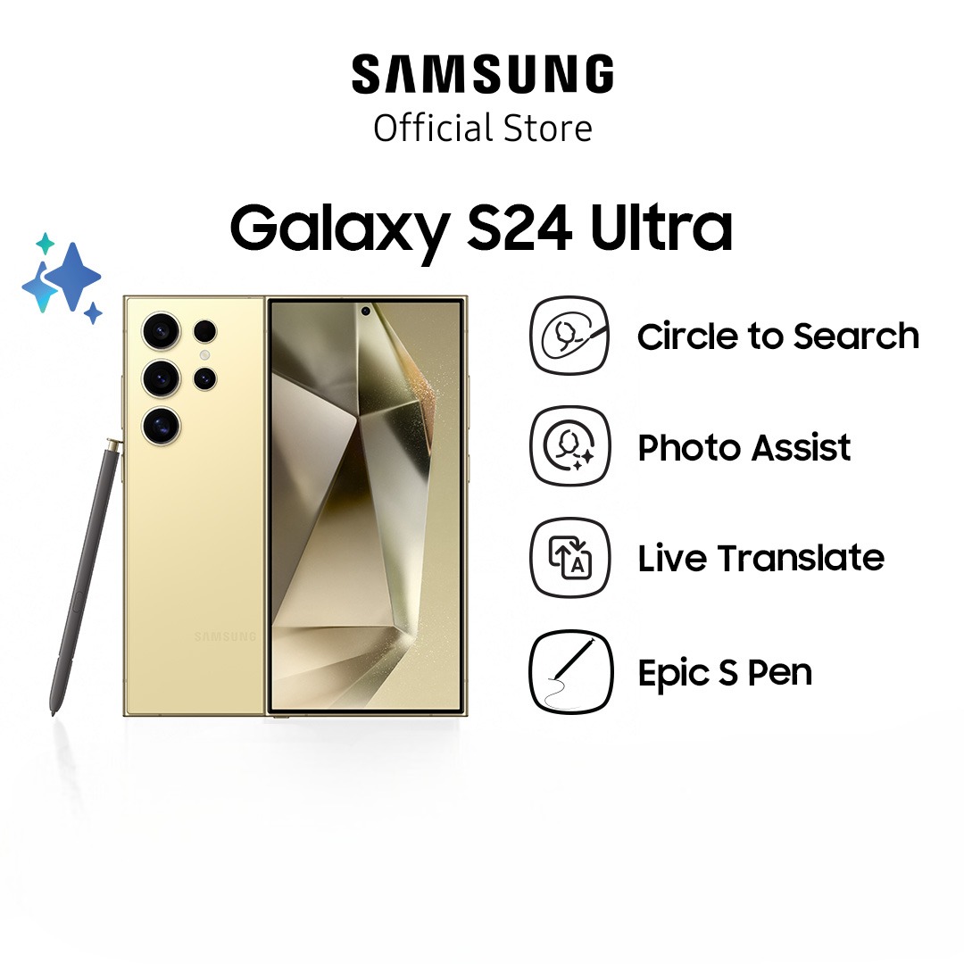 Jual Samsunf Gakaxy S24 Ultra Spesifikasi Original, Murah & Diskon ...