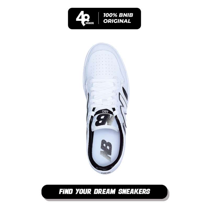 Promo Sepatu Pria New Balance 480 White (bb480lab) Original Diskon