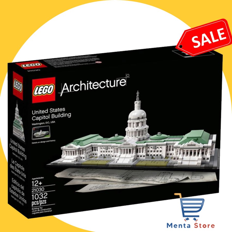 Promo Lego Architecture 21030 United States Capitol Building Mainan Blok Puzzle Diskon 31 Di Seller Menta Toys Bolsena Kab. Tangerang Blibli