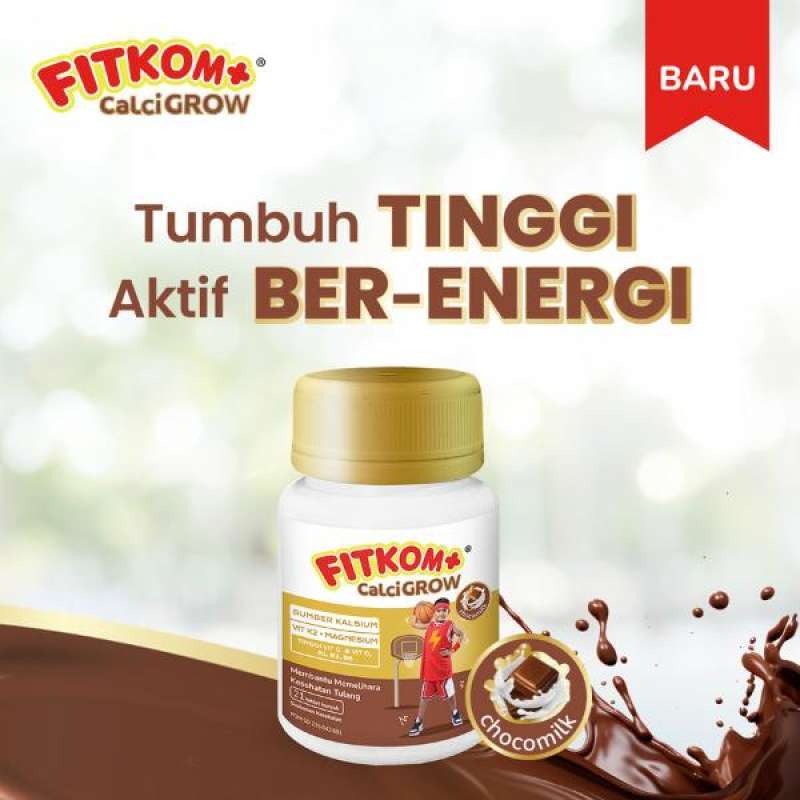 Promo Fitkom + Calcigrow [21 Tablet] Diskon 10% Di Seller Imboost ...