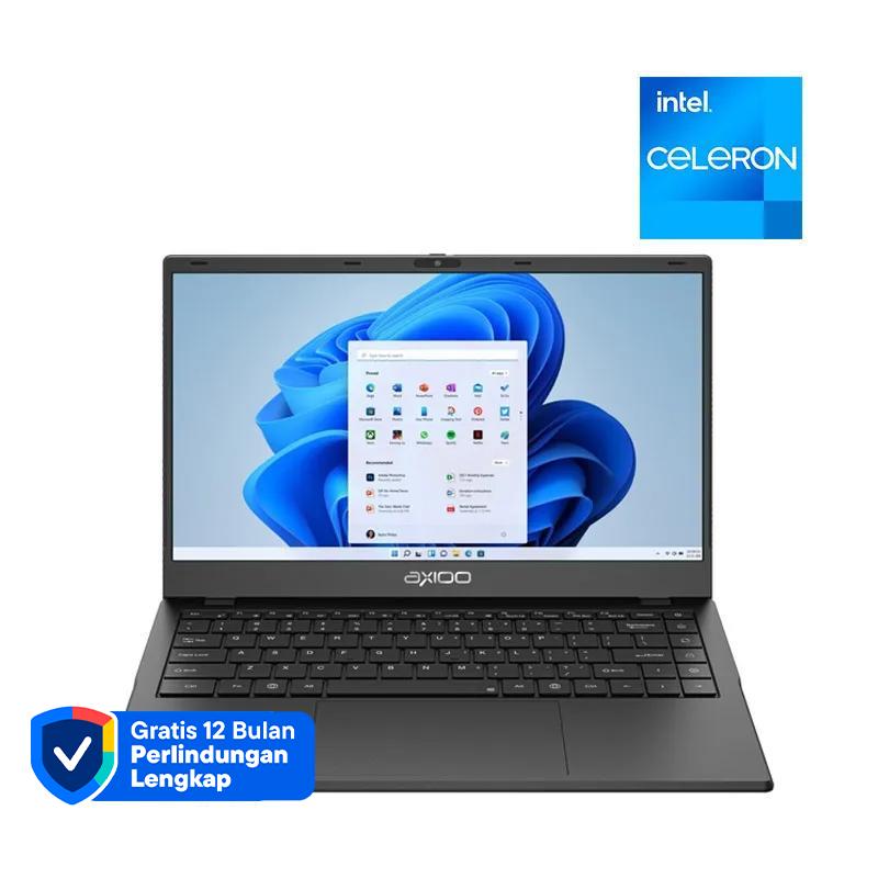 Axioo Mybook Hype 1 Notebook dengan Intel Celeron N4020, 4GB RAM, dan 128GB SSD, HDMI, serta Windows 11. Ideal untuk Pelajar dan Pekerja Dinamis