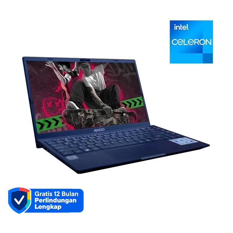 Axioo Mybook Hype Notebook Blue N4020 4GB 128GB SSD UMA  HD Win11