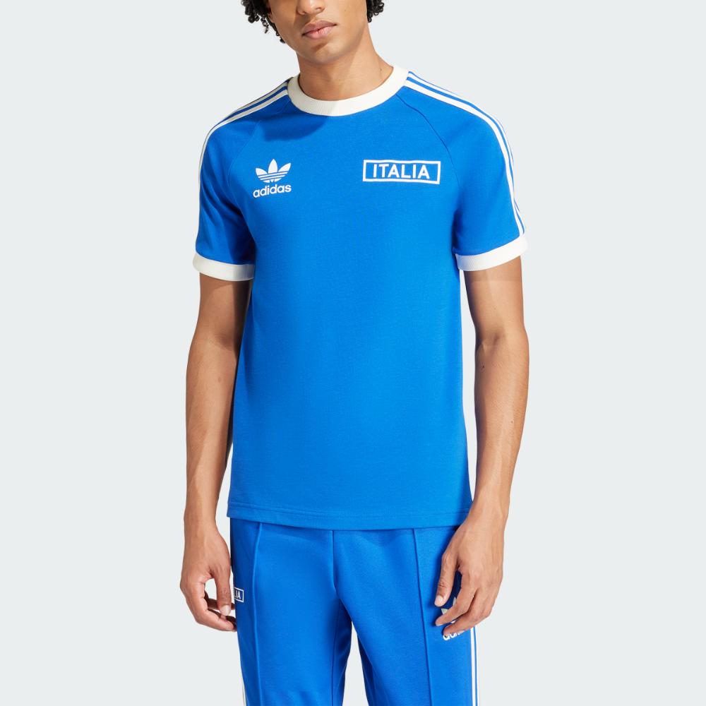 Jual Adidas Men Football T shirt Italia Adicolor Classics 3 stripes Baju Bola Pria iu2123 M Team Royal Blue Di Seller Adidas Sports Official Store Gudang Blibli Blibli