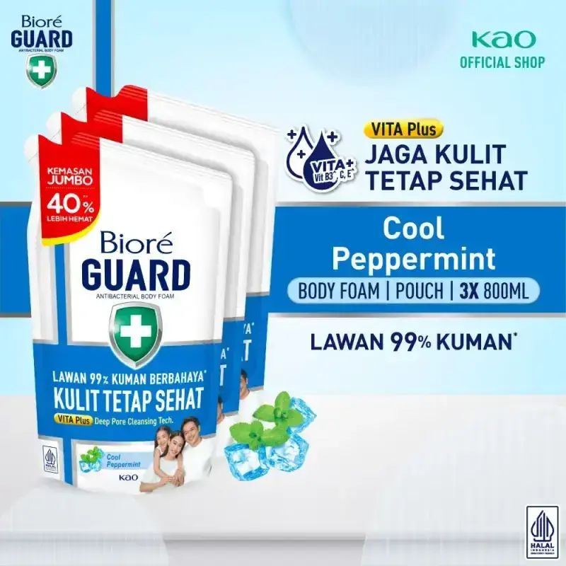 Biore Body Wash 800 Active Antibacterial Gratis Ongkir 🔥 Harga Murah ...