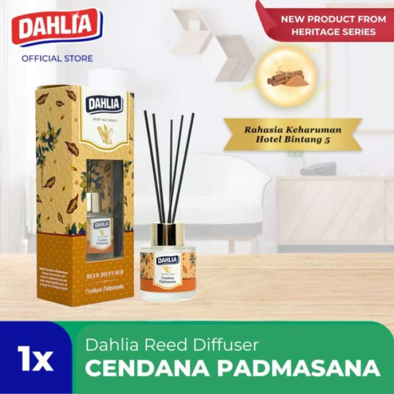 Jual Dahlia Reed Diffuser Teh Keraton Alat Dan Refill Aroma Therapy ...