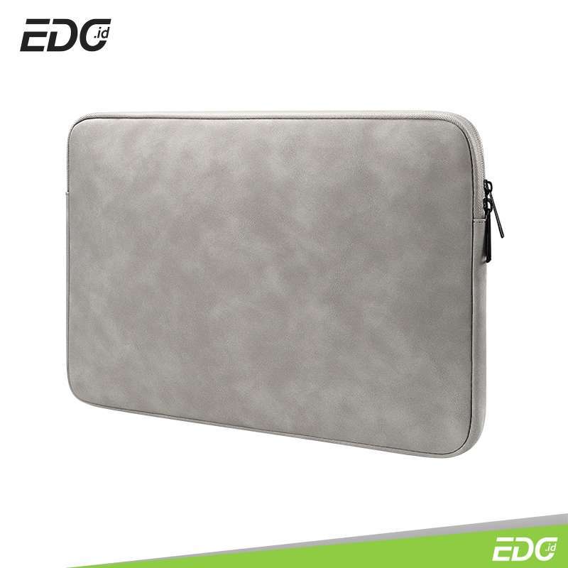 Tas Sleeve Laptop Case Waterproof Sarung Laptop PU Leather Premium