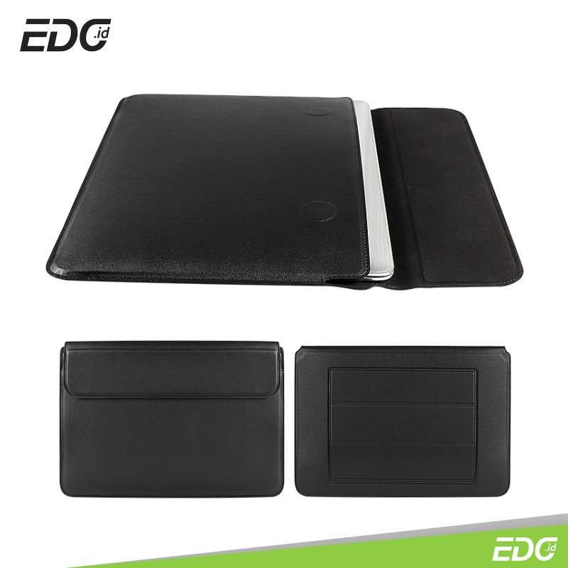 Tas Sleeve Laptop Case Laptop Stand Waterproof Premium PU Leather