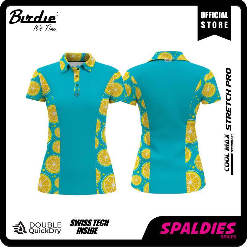 Baju Polo Shirt Golf Polyester Drifit Spaldies Series Birdie#2