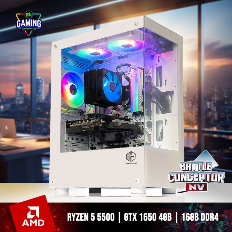 Pc Ralitan Promo PC Rakitan EK Gaming BattleConceptor NV - Ryzen 5 1650 Enter ...