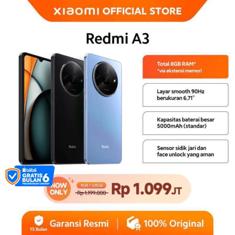 Xiaomi Redmi A3 4GB くりかえ RAM 128GB ROM Blue Xiaomi Redmi A3 4GB くりかえ RAM 128GB ROM Blue