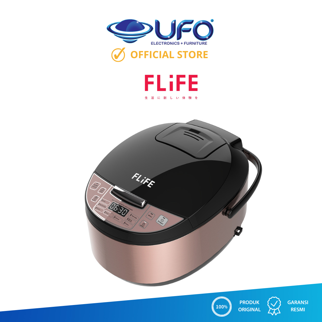 Jual FLIFE RCGN2ED RICE COOKER DIGITAL MULTIFUNGSI LOW WATT 2L di