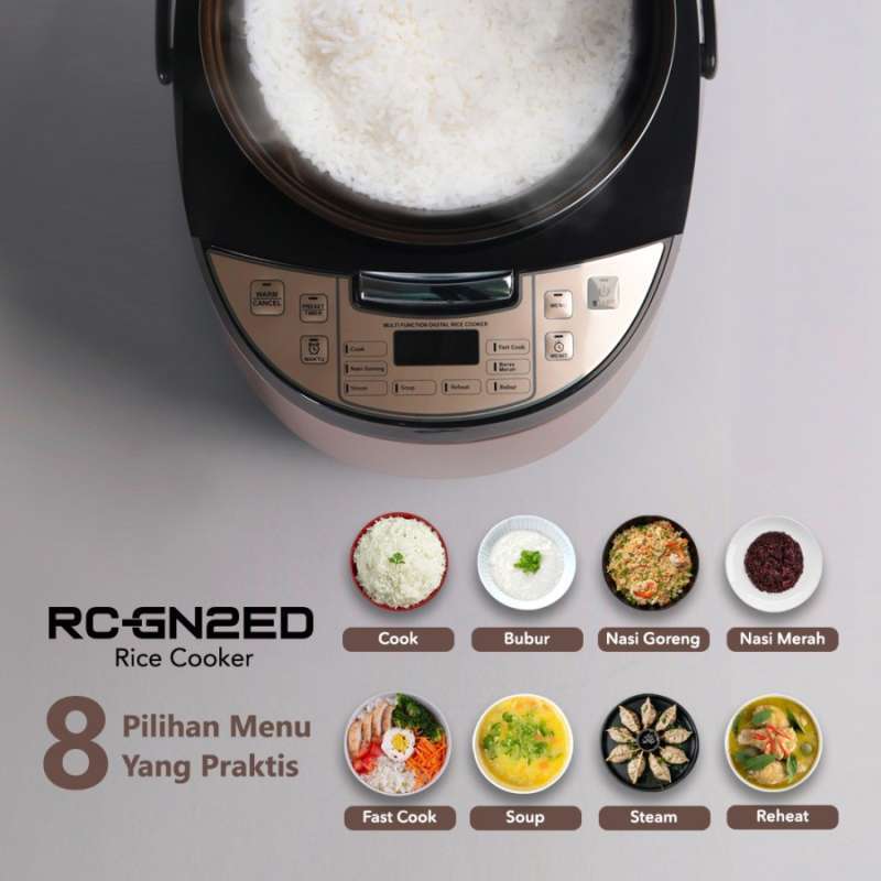 Jual FLIFE RCGN2ED RICE COOKER DIGITAL MULTIFUNGSI LOW WATT 2L di ...