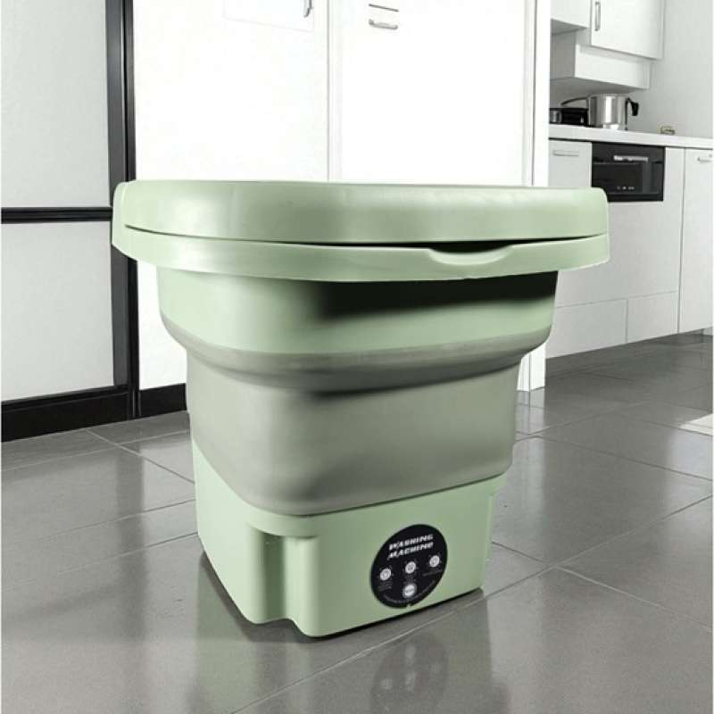 8L Mini Foldable Washing Machine For Socks Underwear Panties