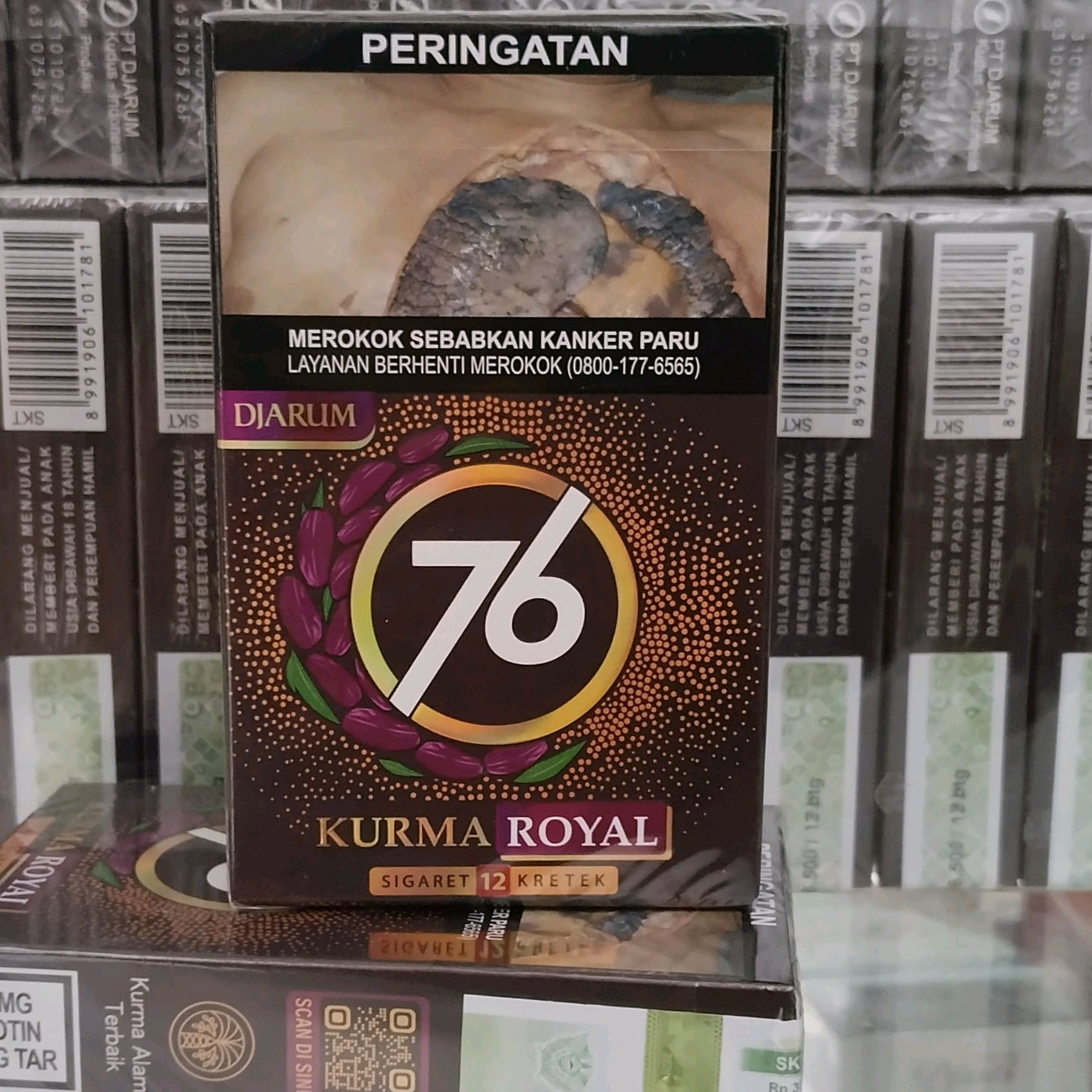 Promo rokok djarum 76 royal kurma 12 btg produksi terbaru Diskon 11% di ...