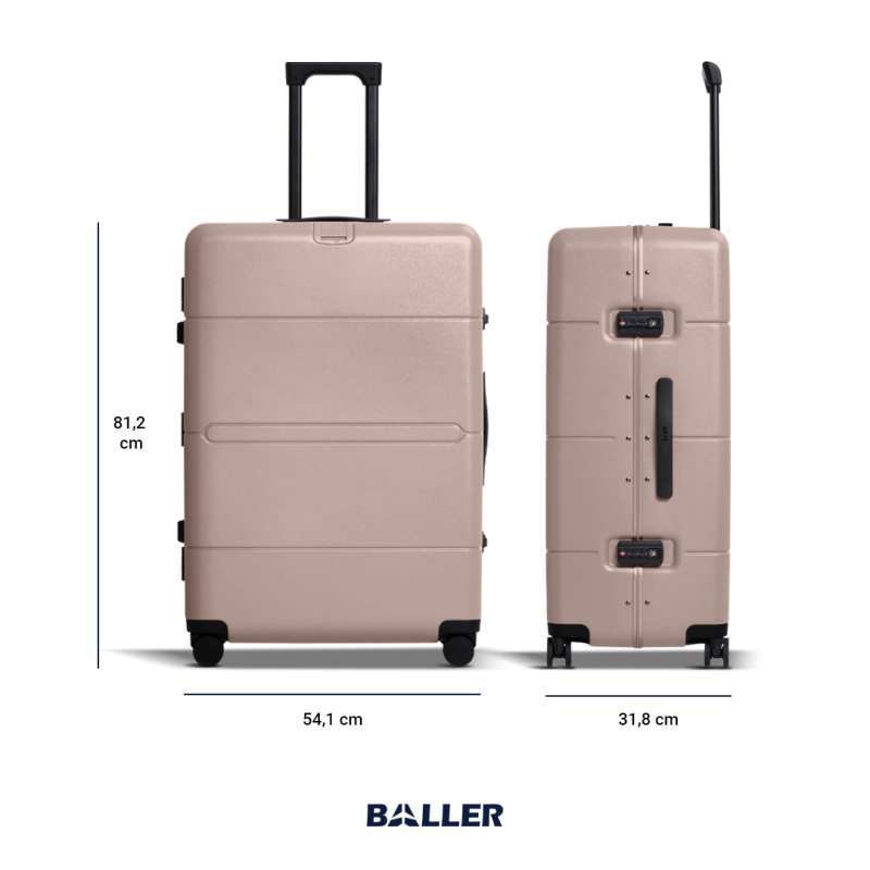 Jual Baller Koper Polycarbonate Tsa Lock Hybrid Check In 28 Inch - Sand ...