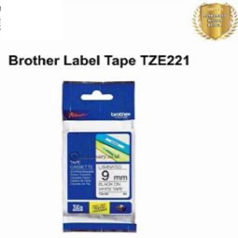 Cinta Etiquetadora Para Brother P Touch De 9 Mm Tze-221 Tze- | Meses