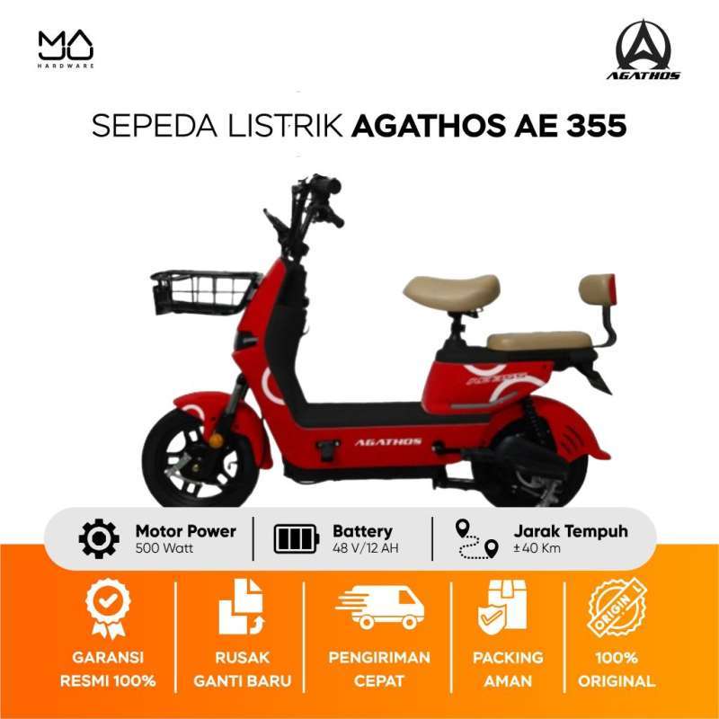 Sepeda Listrik Pasific Agathos Gratis Ongkir 🏷️ Harga Murah Mei 2026