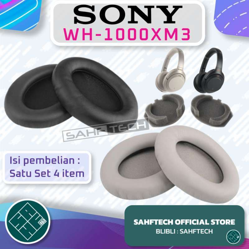 Busa Bantalan SONY MDR WH-1000XM3 1000XM3 Earpad Pad Cup Cushion