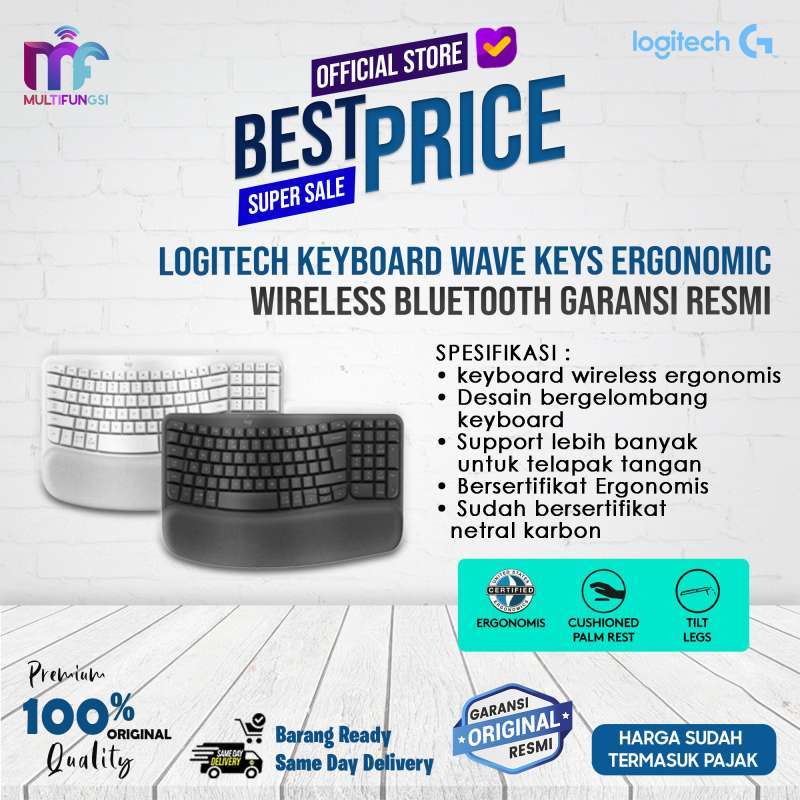 Daftar Harga Logitech Wave Keys 🔥 Original & Spesifikasi Lengkap Mei 2026