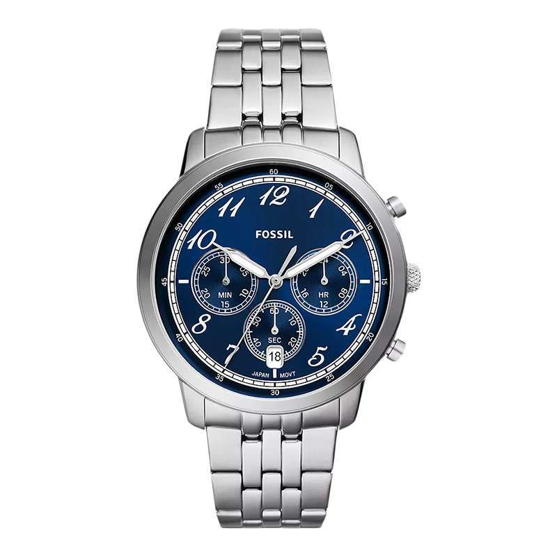 Fossil Chronograph Blue Dial Promo Fossil Fs5268 Grant Chronograph