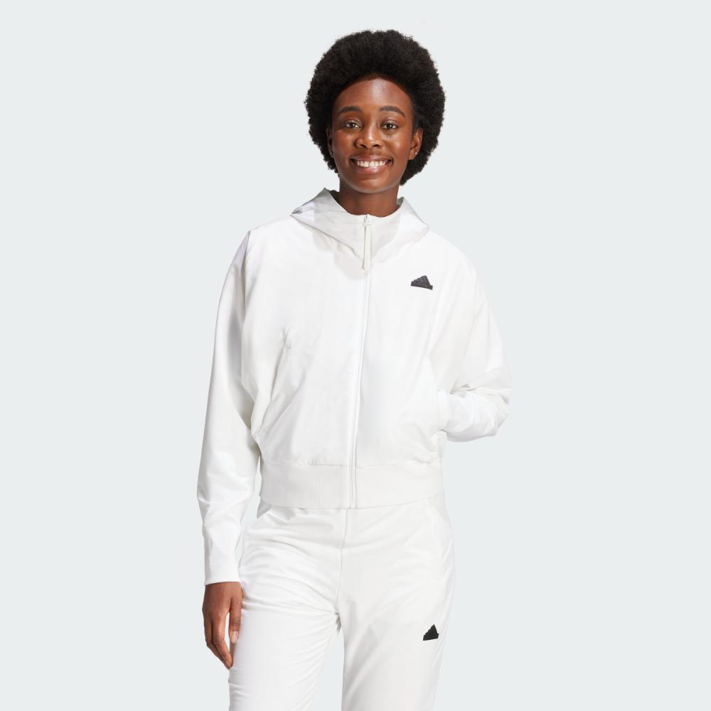 adidas Women Hoodie Z.N.E. Woven Full Zip Jaket Wanita IN9483