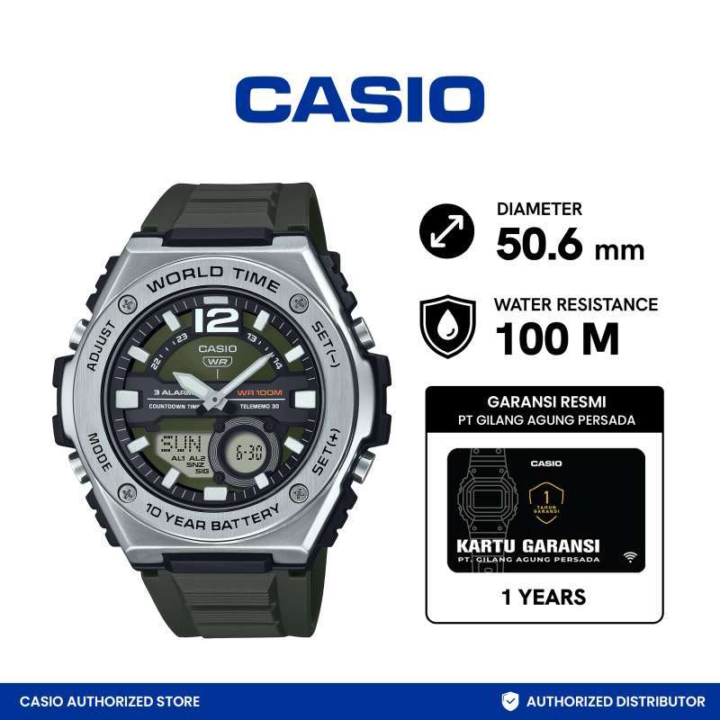 Jam Tangan Pria CASIO MWQ-100-3AVDF