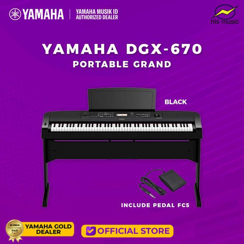 Promo Yamaha Dgx 670 Digital Piano Diskon 11 Di Seller Hls Music Official Store Yamaha Hls Musik Tebet Kota Jakarta Selatan Blibli