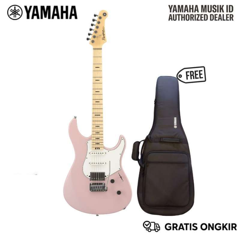 Yamaha Gitar Elektrik PAC Pacifica Standard PACS 12 PACS 12 PAC 12 Ash Pink M Gratis Softcase