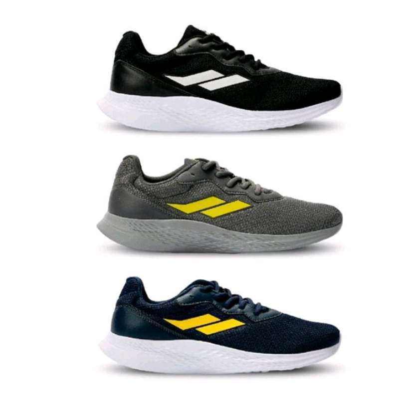 Promo SEPATU LARI MILLS SPECTER NEW RUNNING SHOES 3 COLORS BLACK