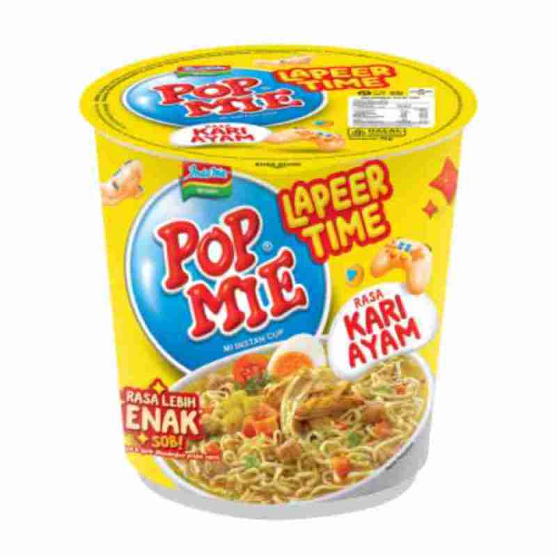 Jual Pop Mie Kari Ayam Lapeer Time As Di Seller Tiptop Online Flagship ...