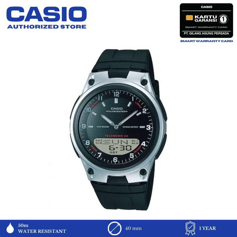 Promo Casio Standard Aw 80 1avdf Jam Tangan Unisex Black Gray Diskon 31 Di Seller Casio Authorized Official Store Senen 4 Kota Jakarta Pusat Blibli