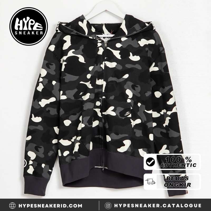 Bape mix camo hoodie harga online
