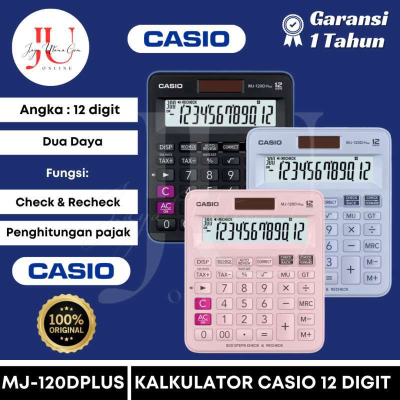 Kalkulator Casio MJ-120D Plus Original