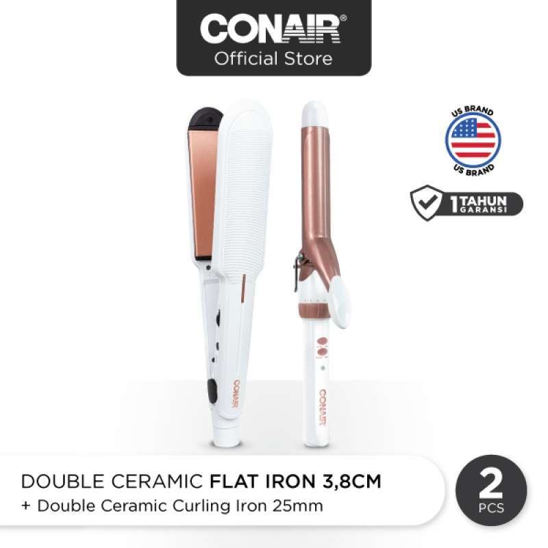 Promo Paket Conair Catokan Double Ceramic 3 8cm Curling Iron 25mm Diskon 32 Di Seller Conair Indonesia Official Store Kamal Muara Kota Jakarta Utara Blibli