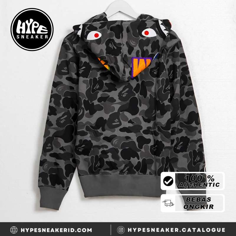 Harga jaket hoodie bape clearance