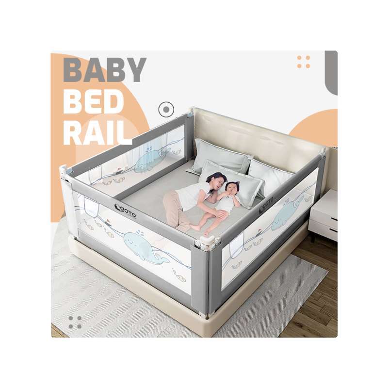 Bedrail Baby Bed Fence Safety Gate Safari Bed Rail For Baby Easy