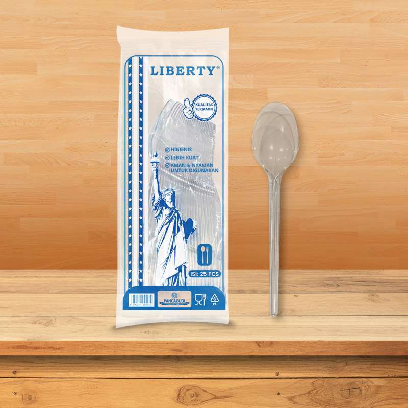 Jual Sendok Makan Plastik Liberty / Sendok Makan / Sendok Catering ...