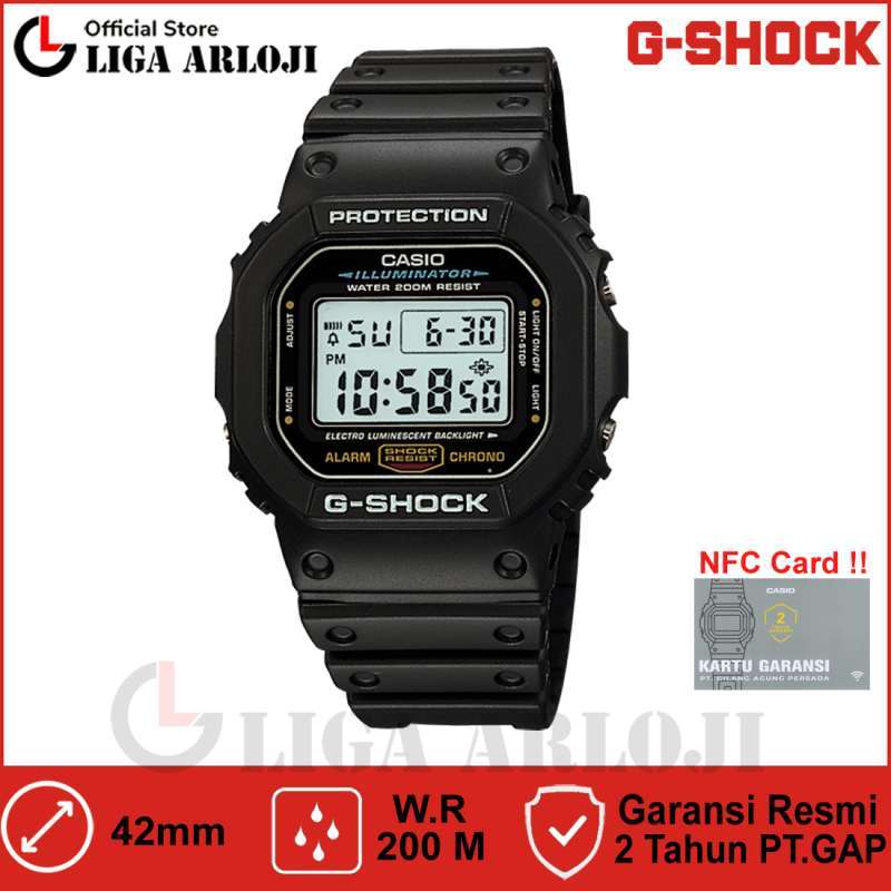 Casio Dw 5600e G Shock 5600 Manual Casio G-SHOCK DW-5600E-1VDF Jam