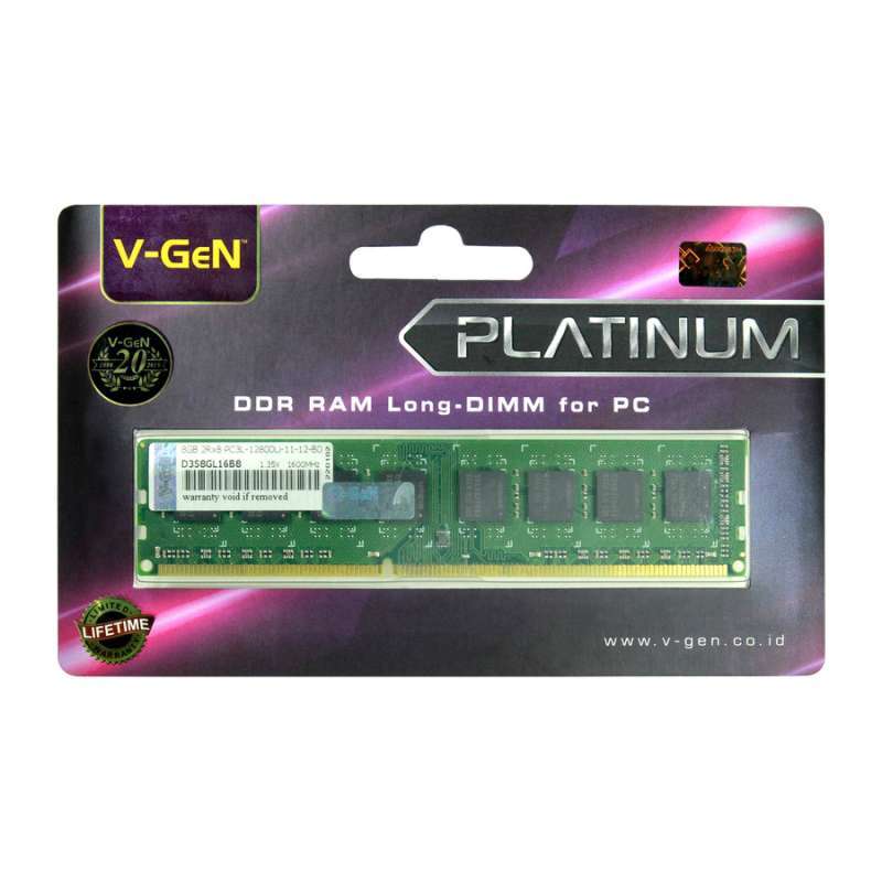 Memory Dimm Ddr3l New RAM 2-POWER 8GB DDR3L 1600MHz PC3L-12800U