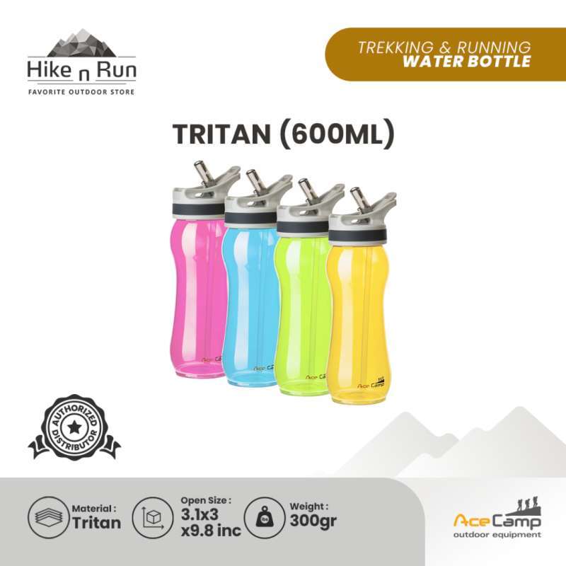 Acecamp Botol Minum Tritan 600ml/800ml 1553/1555 Sports Water Bottle