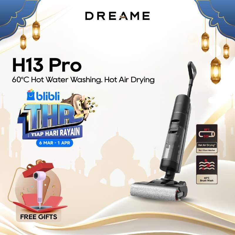 Promo (new Launching) Dreame H13 Pro Wet And Dry Vacuum Hot Water And ...